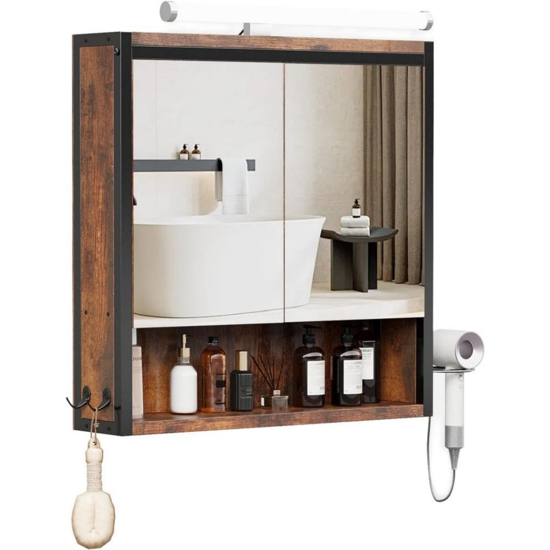 Armoire de Salle de Bain, Dimensions 15 x 60 x 60 cm